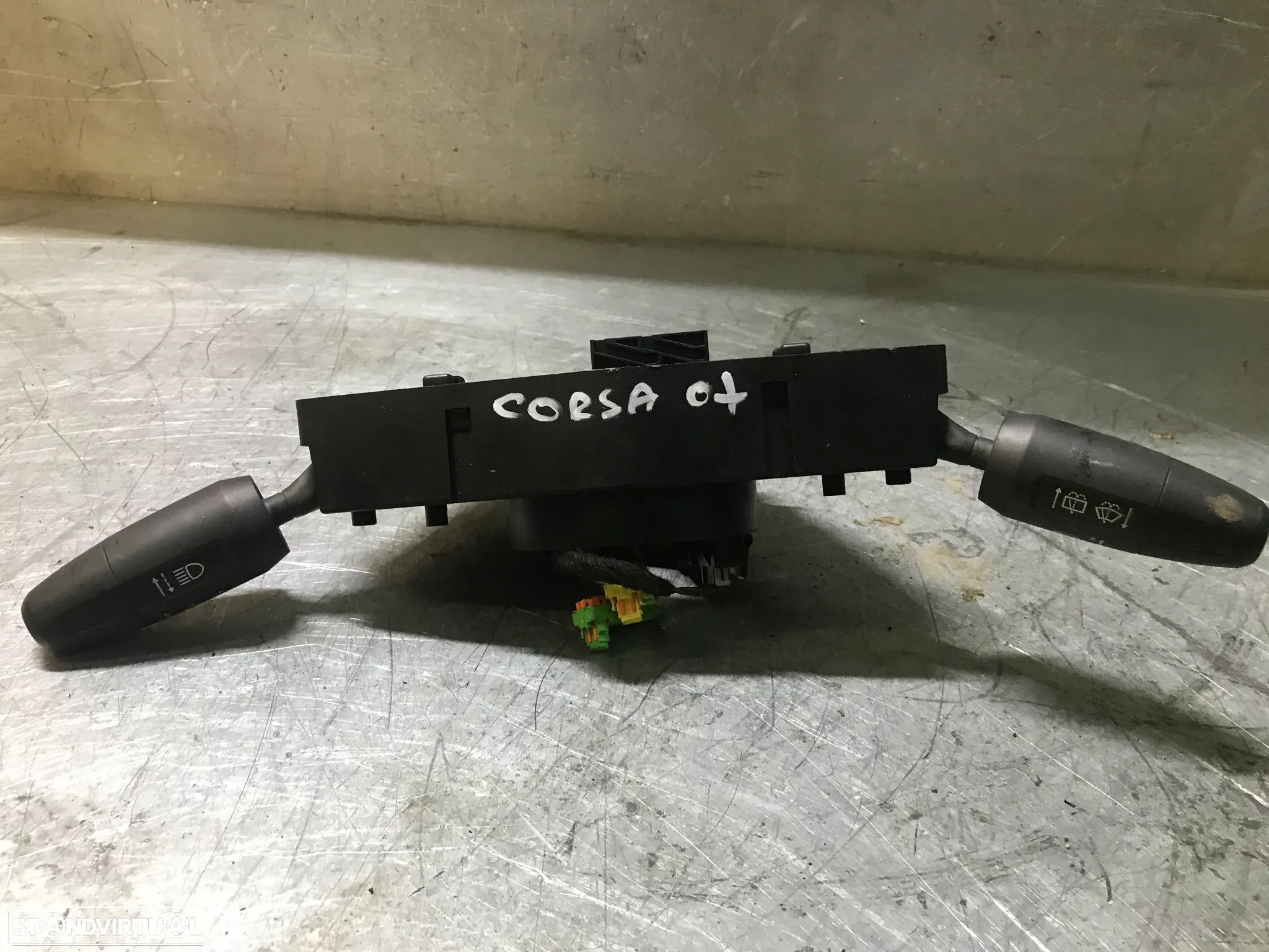 COMUTADOR / MANETE PISCAS / LIMPA VIDROS OPEL CORSA D REF. 13142283 12274700 - 4