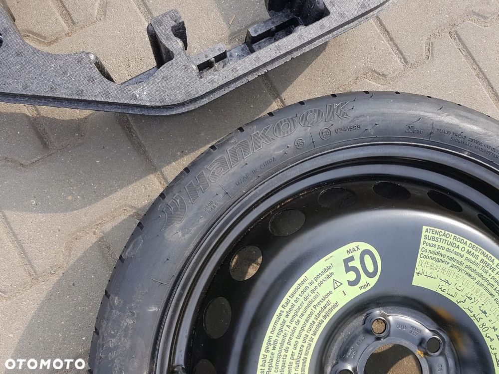 AUDI A4 B8 08-16r A5 8T KOŁO DOJAZDOWE 19 5X112 LEWAREK - 5