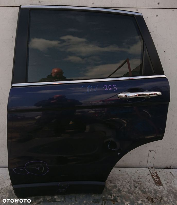 Honda CR-V CRV 3 06- drzwi lewe tylne tył - 2