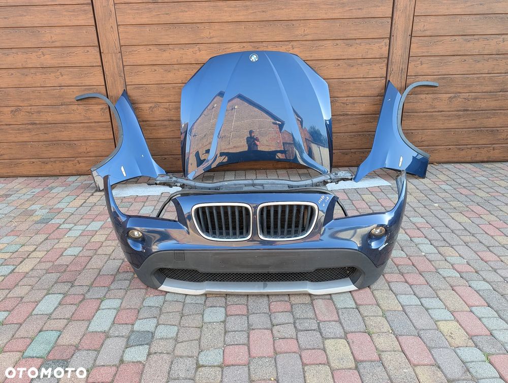 ZDERZAK PAS PRZEDNI MASKA BŁOTNIKI PRZÓD BMW X1 E84 2.0 B 11' A76 - 1