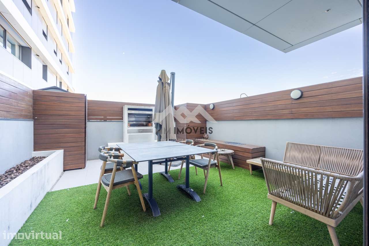 Apartamento T0+2 | Matosinhos Sul | Terraço | Mobilado | Praia | Lugar - Grande imagem: 5/43