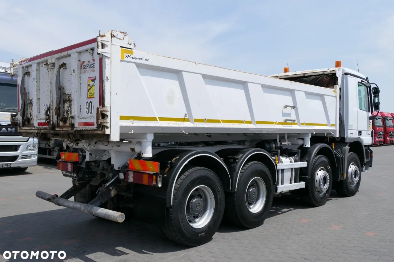 Mercedes-Benz ACTROS 32 440 / 8x4 / WYWROTKA + HYDROBURTA / EPS + SPRZĘGŁO / ŁADOWNOŚĆ : 18 TON - 12