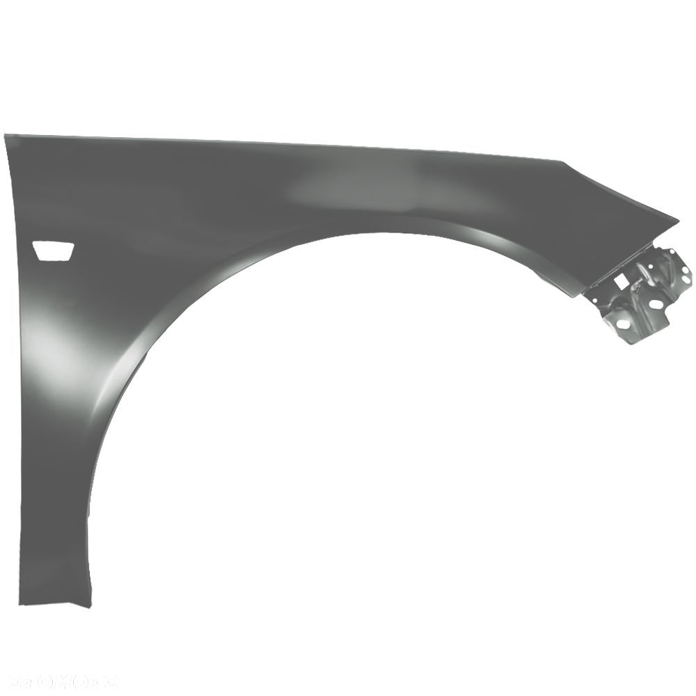 BLU Błotnik OPEL INSIGNIA G09 Z177 prawy szary 2008-2017 przód CarbonGrau - 2