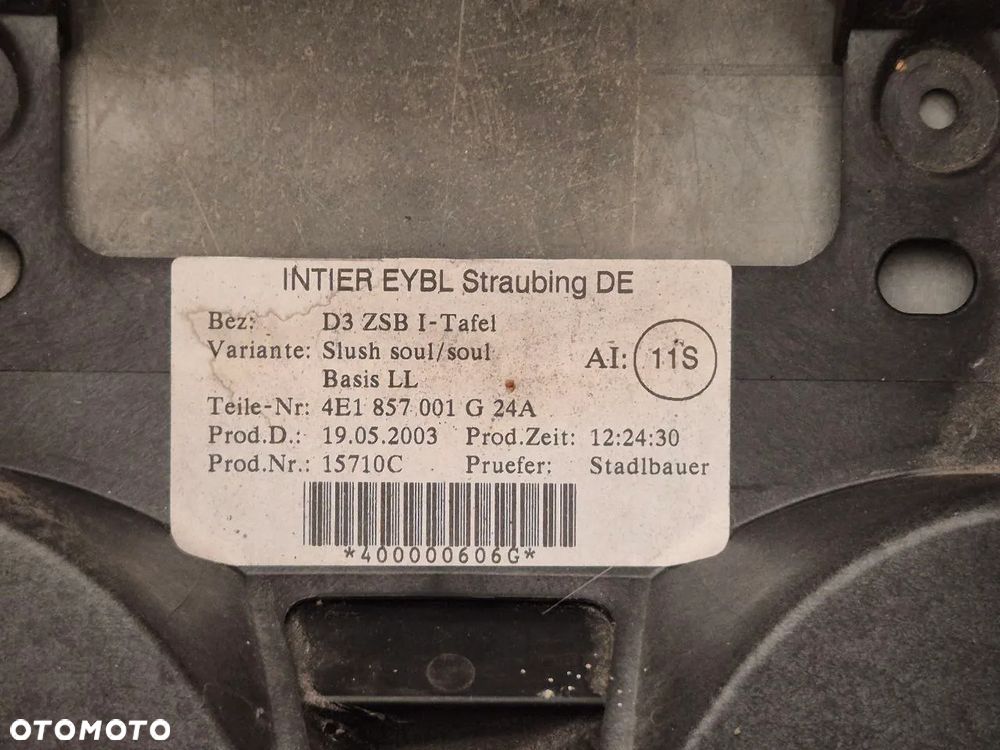 AUDI DESKI ROZDZIELCZE PANEL ŚRODKOWY - 8