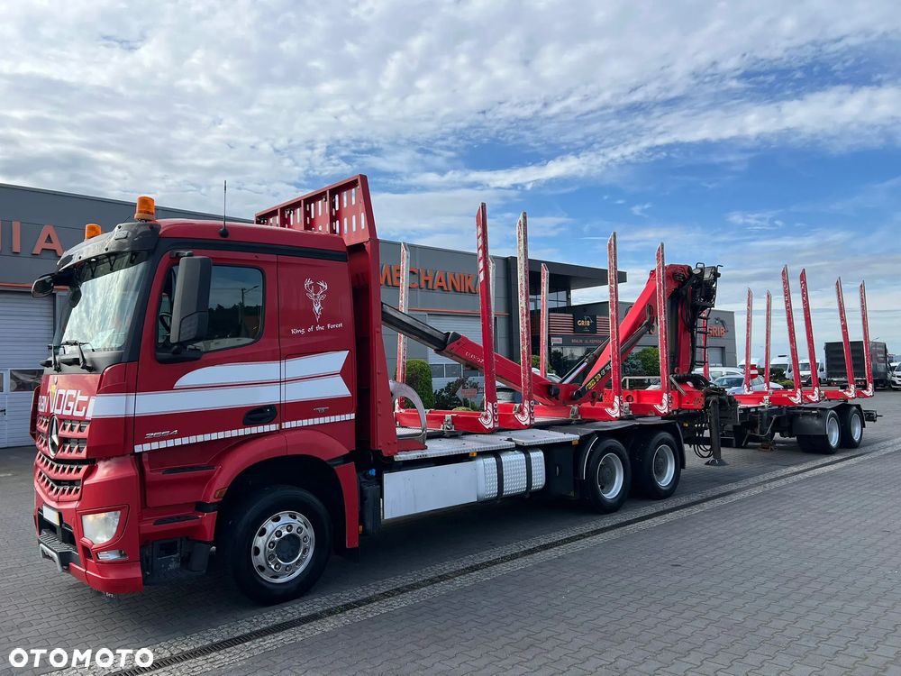 Mercedes-Benz AROCS 2645 EURO 6 6x4 TRANSPORT DREWNA DO DRZEWA TANDEM - 2