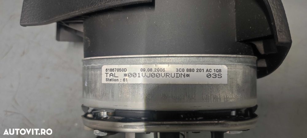 Airbag volan volkswagen vw passat b6 cod 3C0880201AC - 5