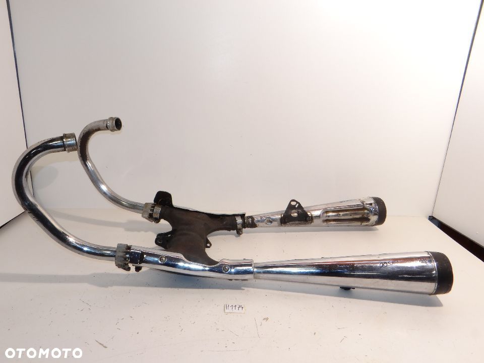 CX 500 GL 500 układ wydechowy kolektor wydech tłumiki rury H1174 - 1