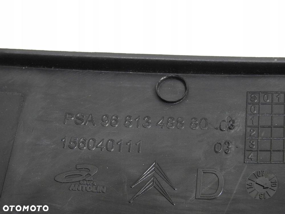 LISTWA OSŁONA PROGU PRAWY TYŁ CITROEN C3 PICASSO - 7