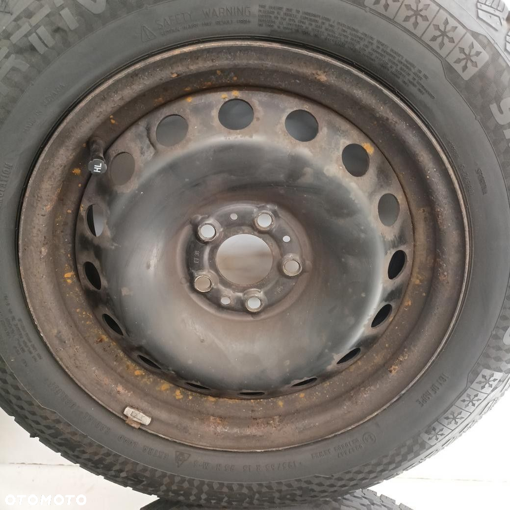 Koła 5x98 15 Fiat Tipo + Kołpaki 4szt (F4968) - 3