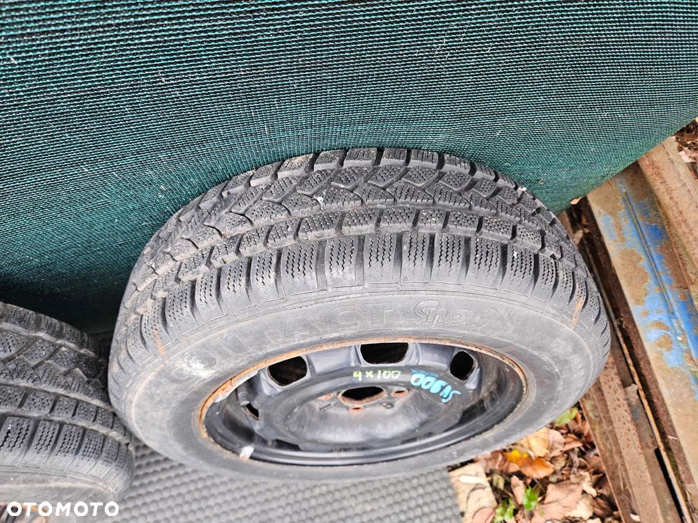 Kola Felgi R14 4x100 6J ET45 Stalowe Opony Zimowe 185/65 VW Skoda Seat - 15