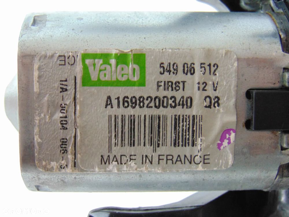 ORYGINAŁ silniczek silnik tylnej wycieraczki tył klapy bagażnika A1698200340 Mercedes W169 A Klasa 04-08r - 11