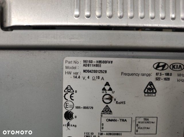 RADIO NAWIGACJA KIA RIO 4 IV - 10