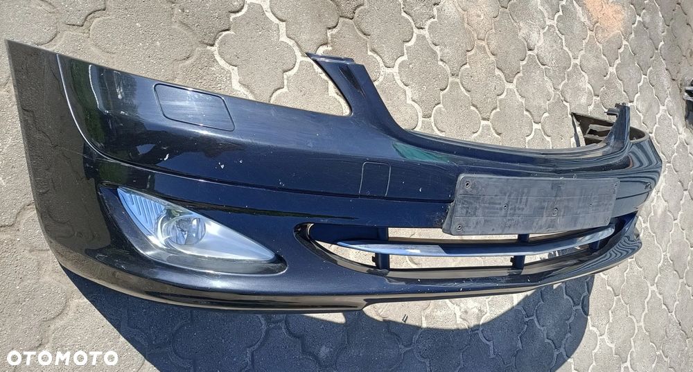 W221 zderzak przedni przód pod sprysk kolor 197 stan bdb S klasa Mercedes