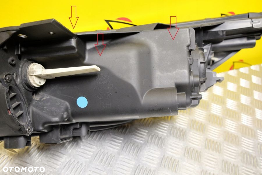 KIA RIO 2018-2020 REFLEKTOR LAMPA PRZÓD PRAWA USA - 9