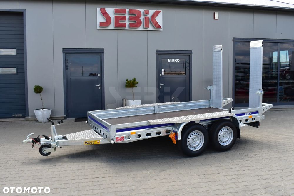 Wiola Mocna przyczepa do minikoparki B2735 DMC 2700 kg. Doatawa !! - 13