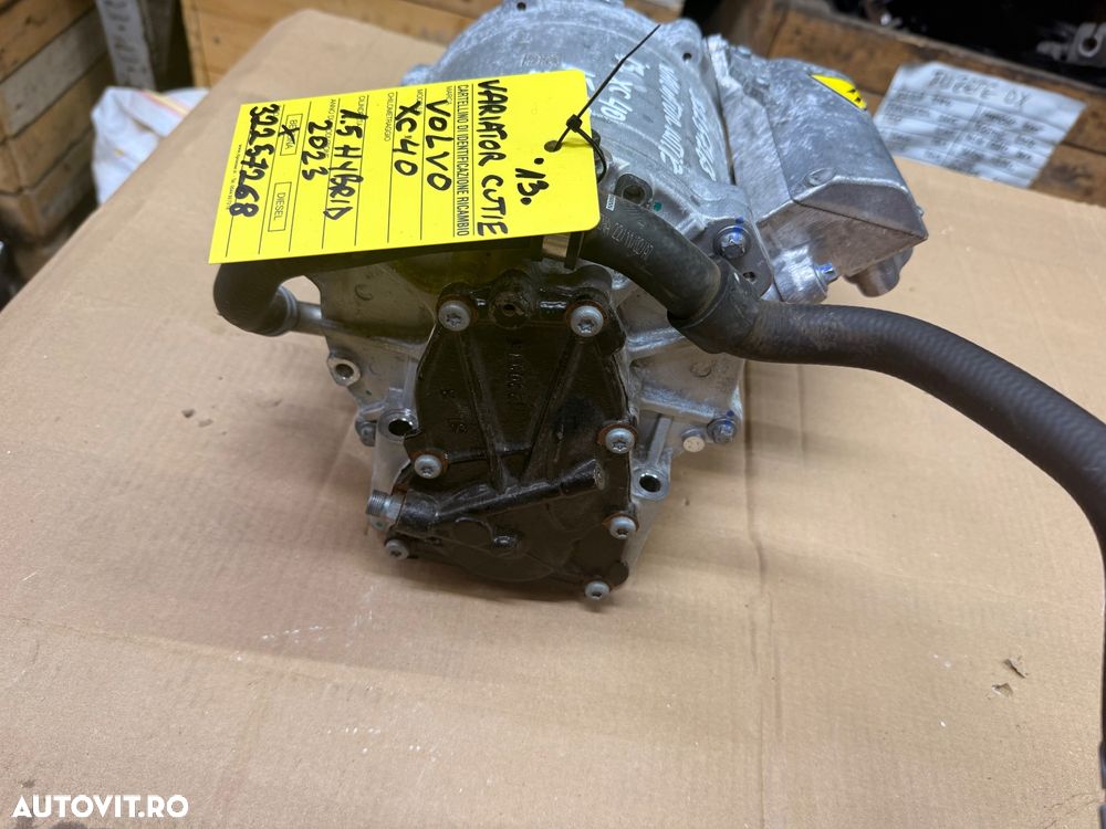 Generator, variator cutie viteze VOLVO XC40 1.5 Hybrid an 2017-2024 cu 15.000 km cod 32257268 - 2
