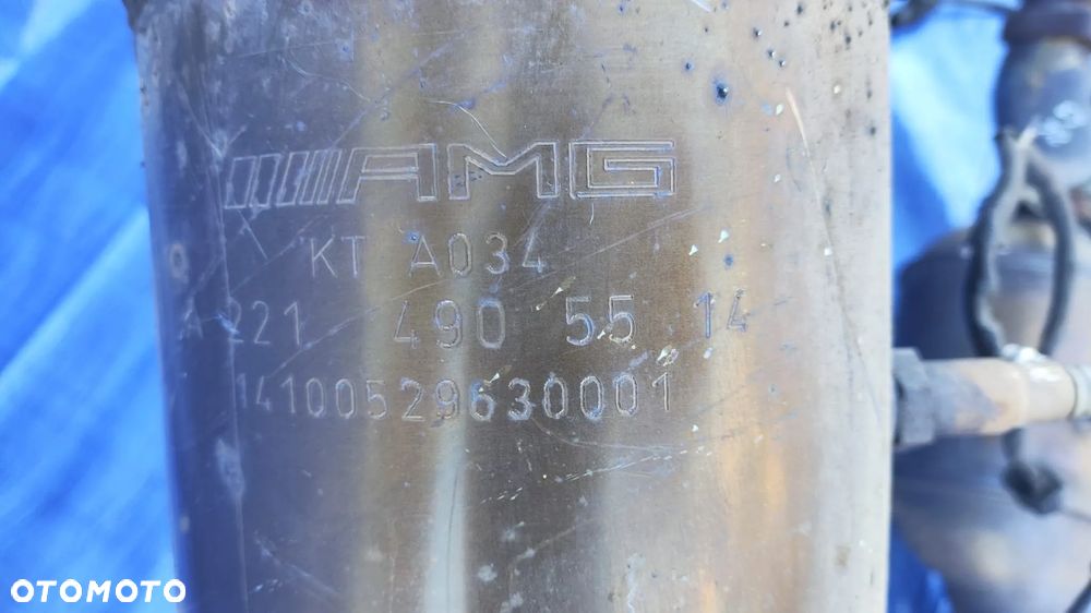 KATALIZATOR LEWY PRAWY SONDA LAMBDA WYDECH KOMPLET A2214905514 A2214905614 KTA034 KT A034 MERCEDES CL W216 CL63 W221 S63 6.3 AMG M156 - 5