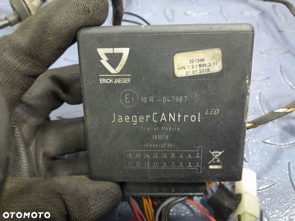 AUDI Q7 II 4M HAK DO PRZYCZEPY 7PIN STEINHOF A-108 383078 JAEGER - 8