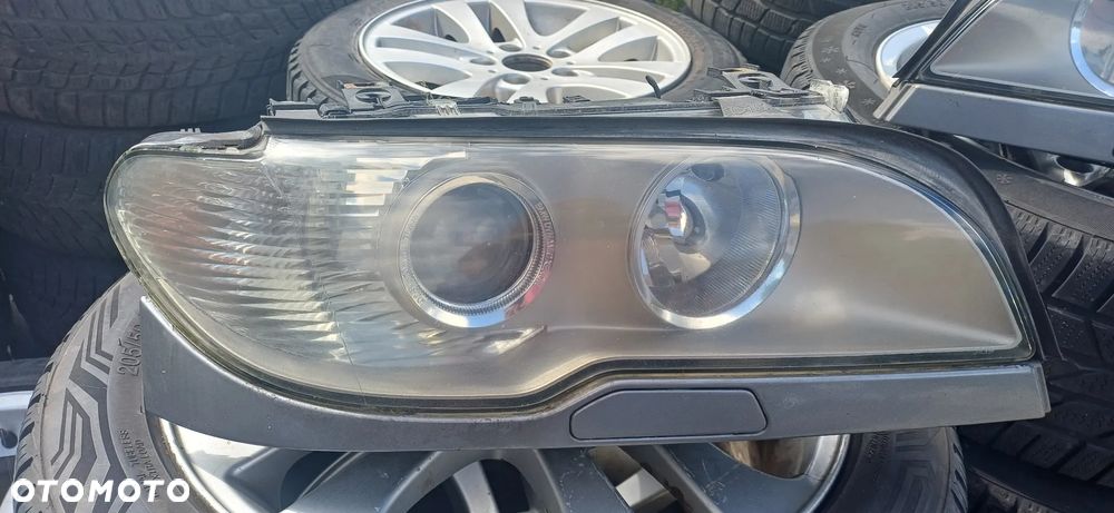 LAMPY BMW E46 COUPE CABRIO LIFT BI-XENON SKRĘTNE KOMPLET PRAWA LEWA LAMPA LISTWY - 3