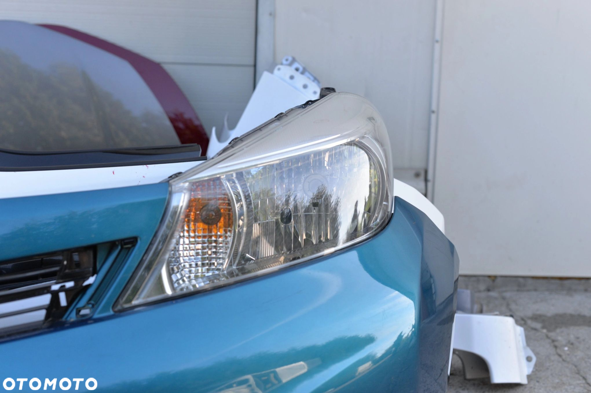 MASKA ZDERZAK GRILL BŁOTNIK LAMPA H7 XENON PAS BELKA TOYOTA YARIS 3 III - 11