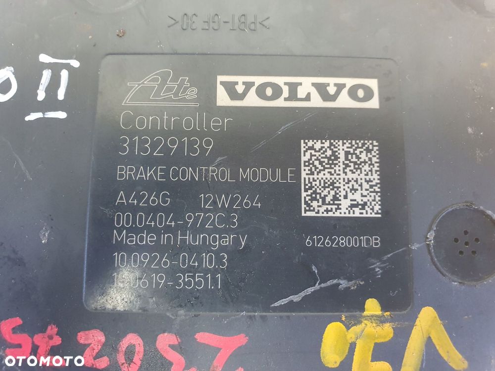 Volvo V70 III S80 II POMPA ABS hamulcowa Sterownik 31329139 P31329139 - 16