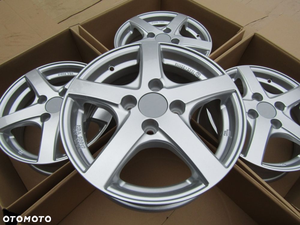 4x NOWE Felgi 14 VW UP Seat Mii Skoda Citigo Hyundai i10 i20 Atos Accent Getz Kia Picanto Peugeot 107 108 Citroen C1 I II Toyota Aygo Yaris Suzuki Ignis Swift Baleno - 19