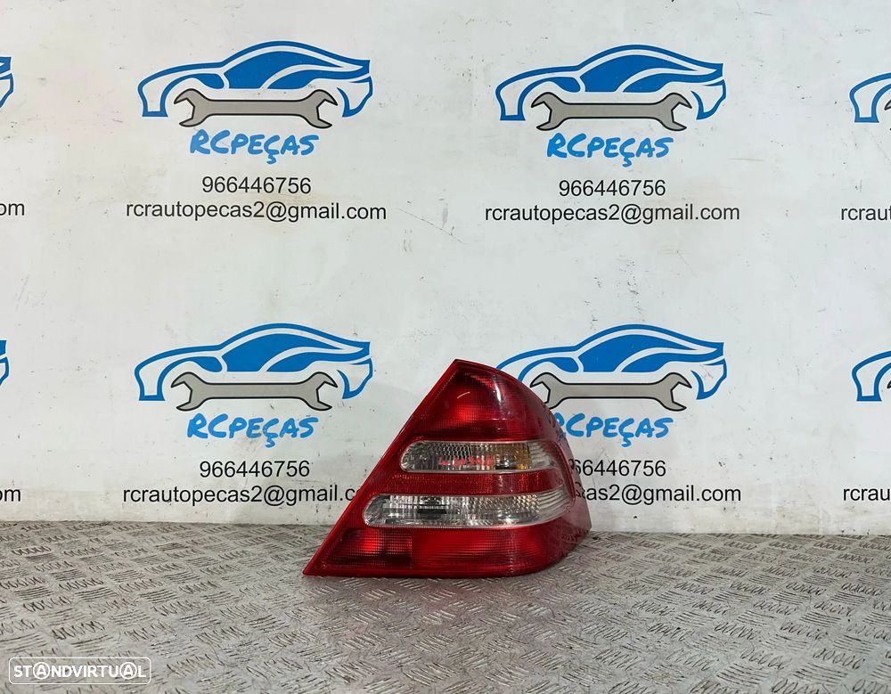 .Farolim Tras Traseiro Direito Original Mercedes Benz Classe C W203 Sedan 2038200264R 1999 - 2007 - 3