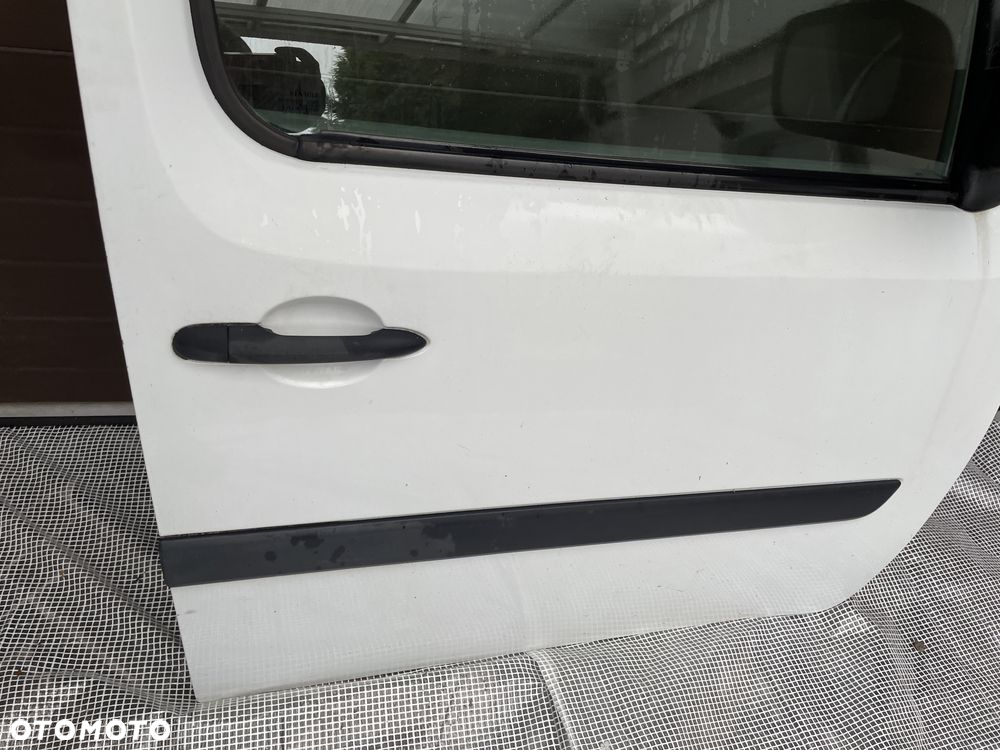 Kangoo 2 III citan drzwi prawe przód kompletne białe 08-21 WYSYŁKA - 3
