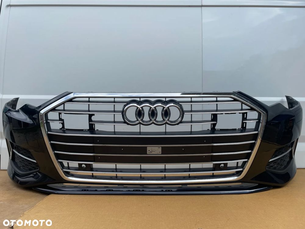 Oryginalny Zderzak Przedni Audi A6 C8 4K 4K0 Spryski PDC Grill Kratka - 1