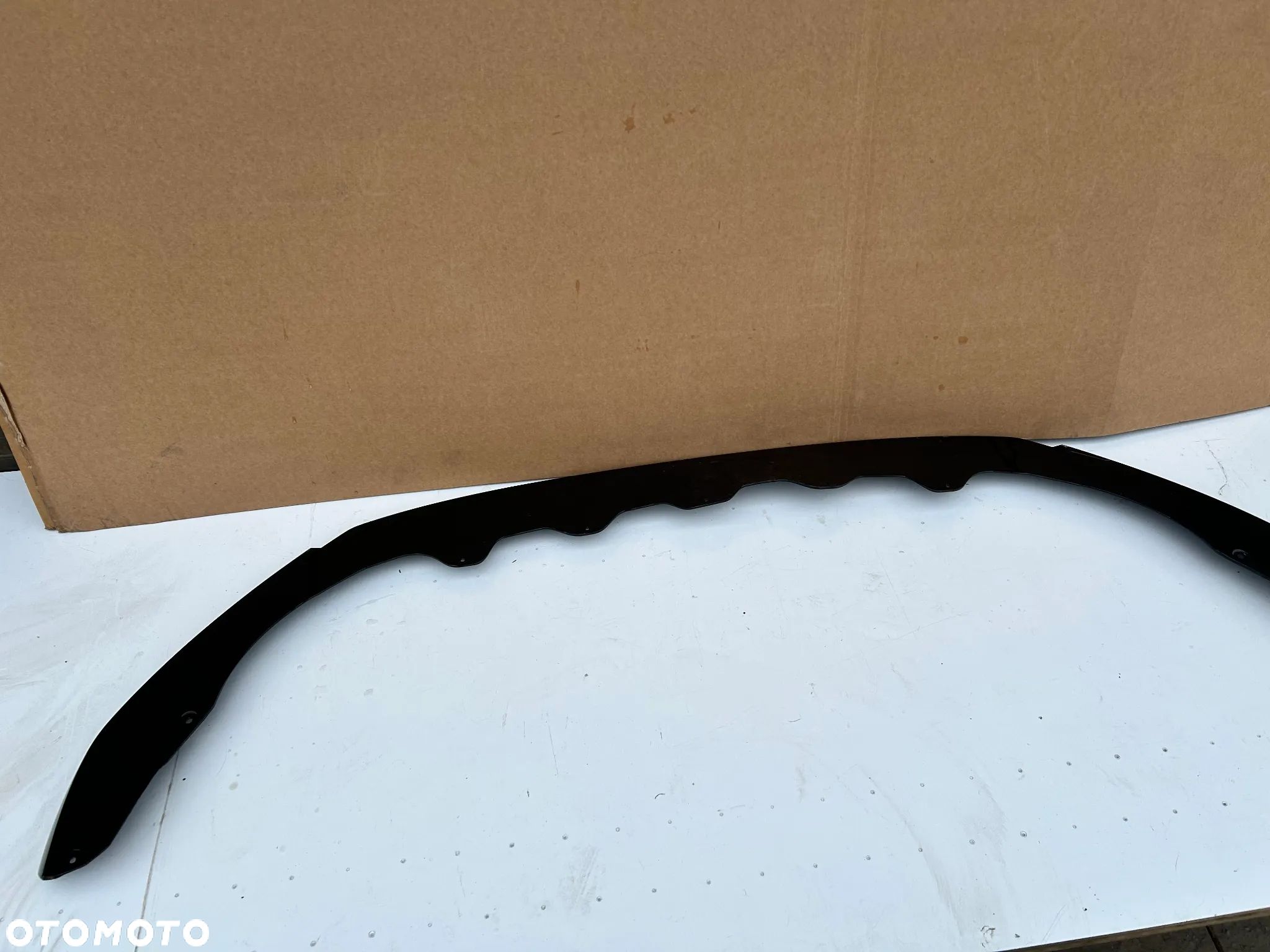 SKODA FABIA III 3 S MONTE CARLO 8V0807795 DOKŁADKA ZDERZAKA SPOILER PRZÓD - 1