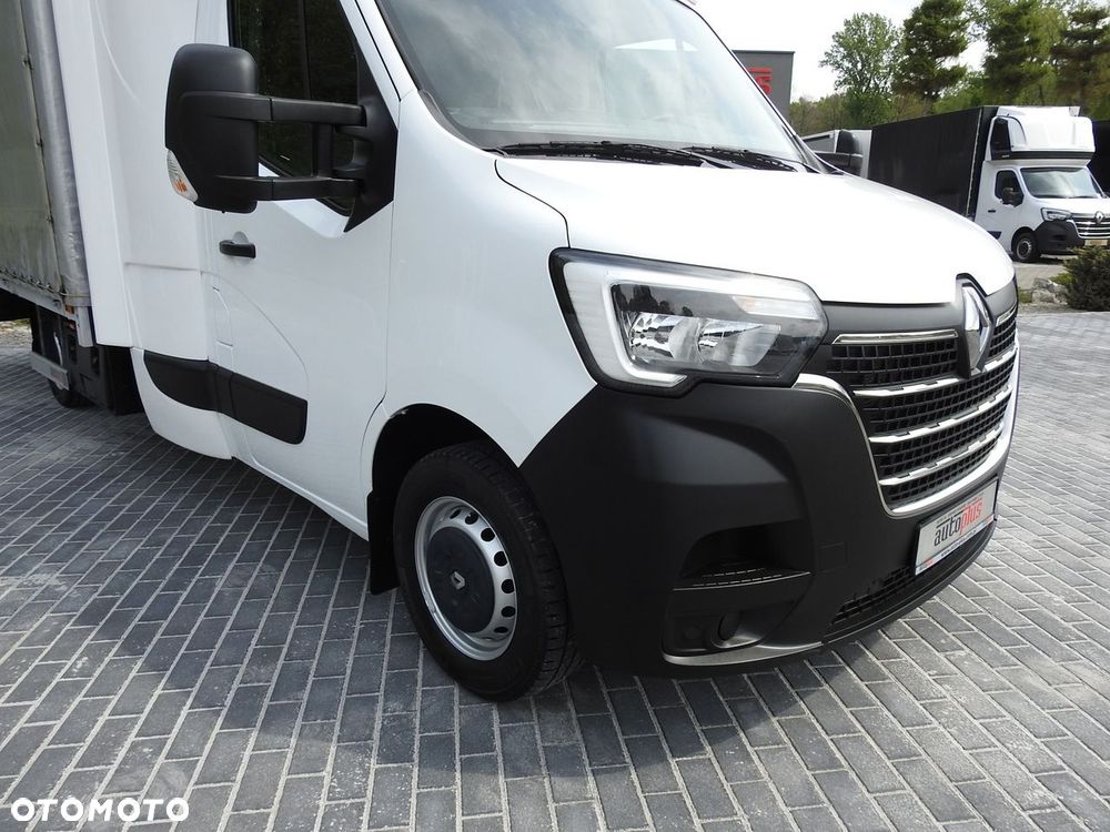 Renault MASTER PLANDEKA 10 PALET WEBASTO TEMPOMAT KLIMATYZACJA LEDY PNEUMATYKA  165KM - 19