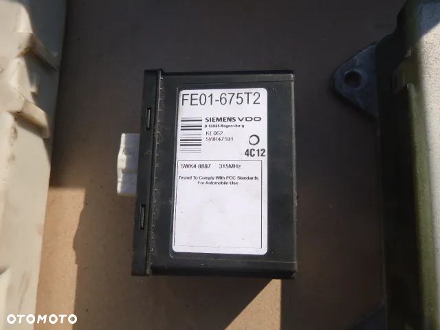 ZESTAW STARTOWY STACYJKA KOMPUTER IMMOBILIZER MAZDA 3 2.3 E6T54174H - 6