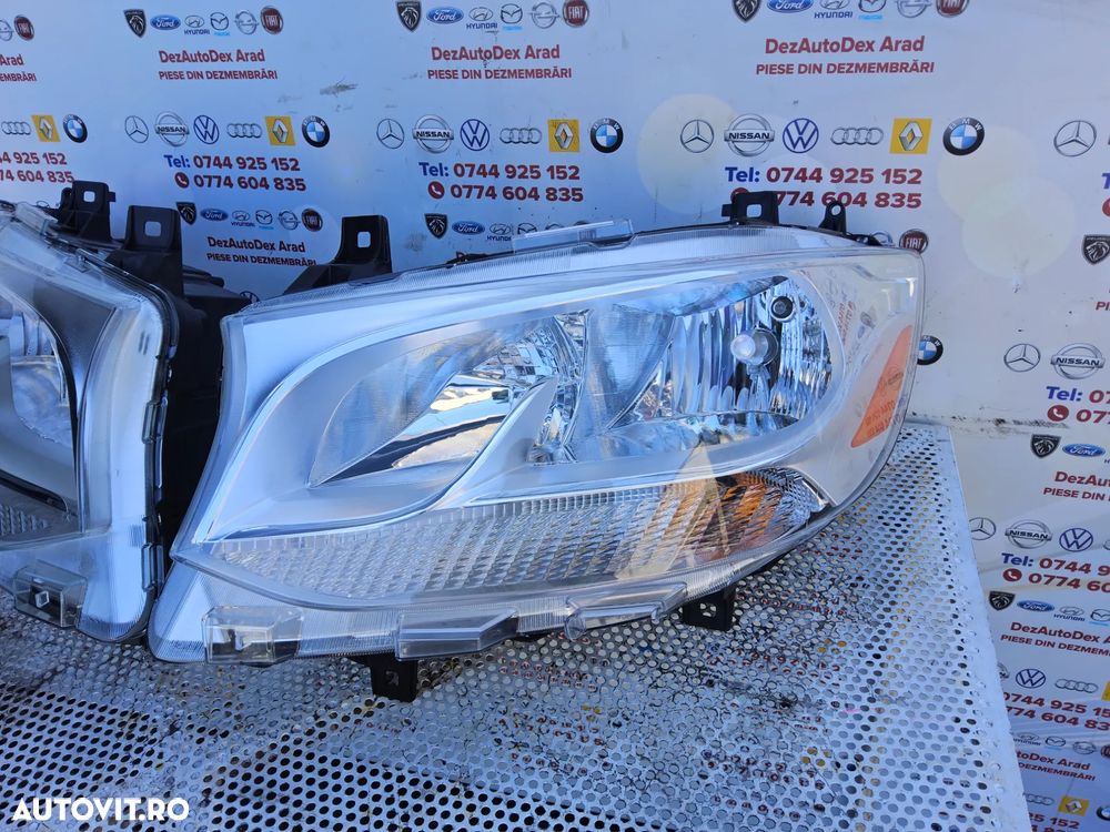 Far Mercedes Sprinter w907 faruri stânga dreapta Sprinter cod a9109060500 a9109060400 - 4