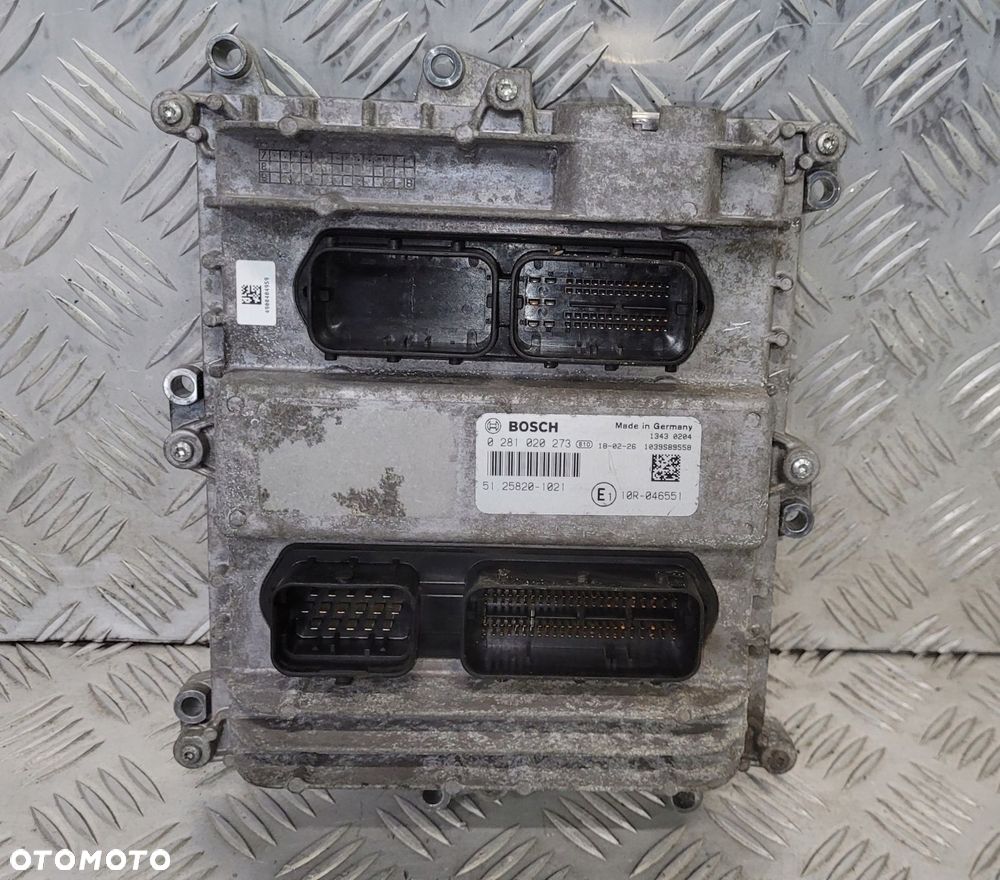 KOMPUTER SILNIKA / KASETA EDC MAN TGL TGM TGA 51.258201021 / 0281 020 273 - 1