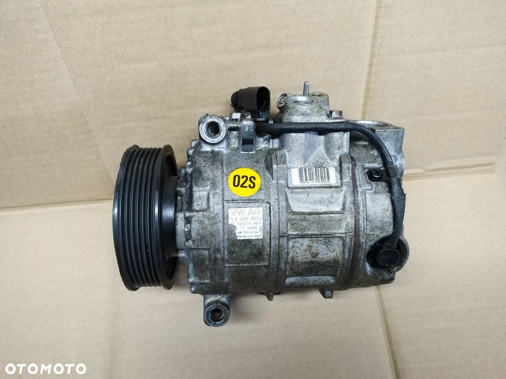 VW TOUAREG AUDI Q7 08r 3.0 TDI KOMPRESOR KLIMATYZACJI SPREŻARKA KLIMATYZACJI 7L6820803J