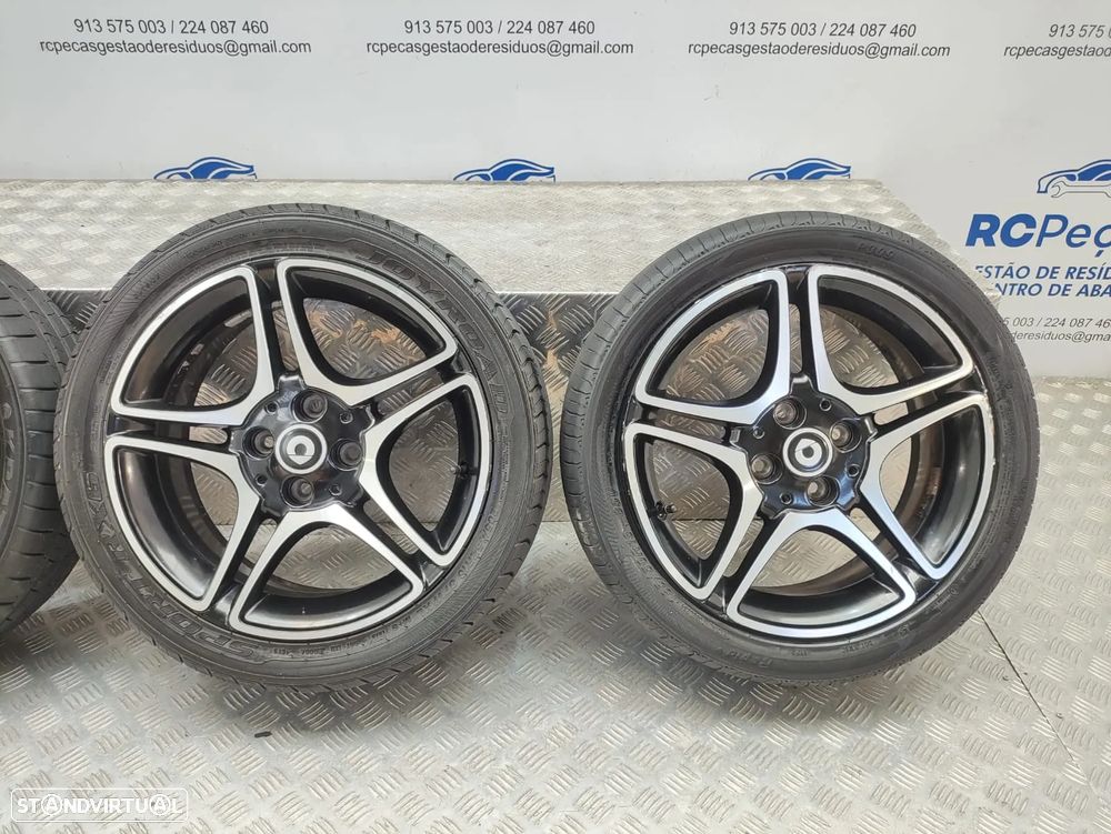 Conjunto jantes 16 Smart Forfour EQ 453 4,5J 6J ET40 ET44 4x100 - 6
