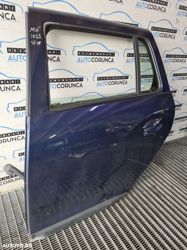 Usa Stanga Spate Dacia Logan II 2013 - 2016 SUV 2 Usi ALBASTRU BLUE COSMOS (1032) - 3