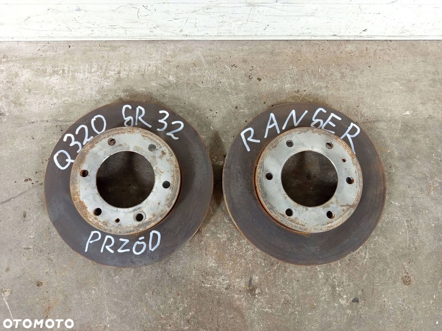 TARACZE HAMULCOWE PRZÓD FORD RANGER IV 12-22 3,2 TDCI 302 mm - 1