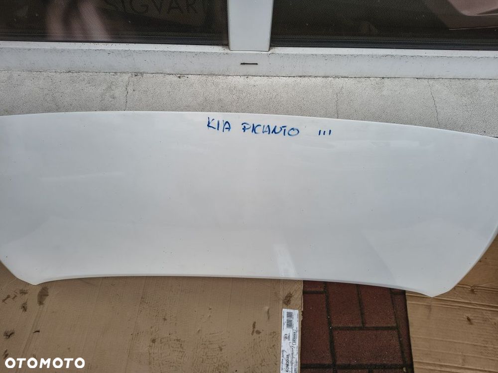 Maska pokrywa silnika Kia Picanto III - 3