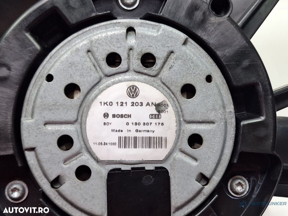 Ventilator electric radiator VOLKSWAGEN GOLF VI 5K1_ 2011 TDi BlueMotion CAYC 77KW|105HP 2011 - 2