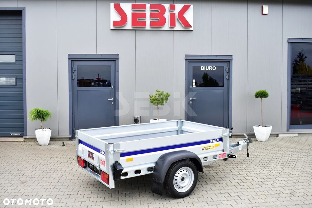 Wiola Mocna spawana przyczepa WIOLA KUJAWIAK 204 x 122 DMC 750 kg. - 2
