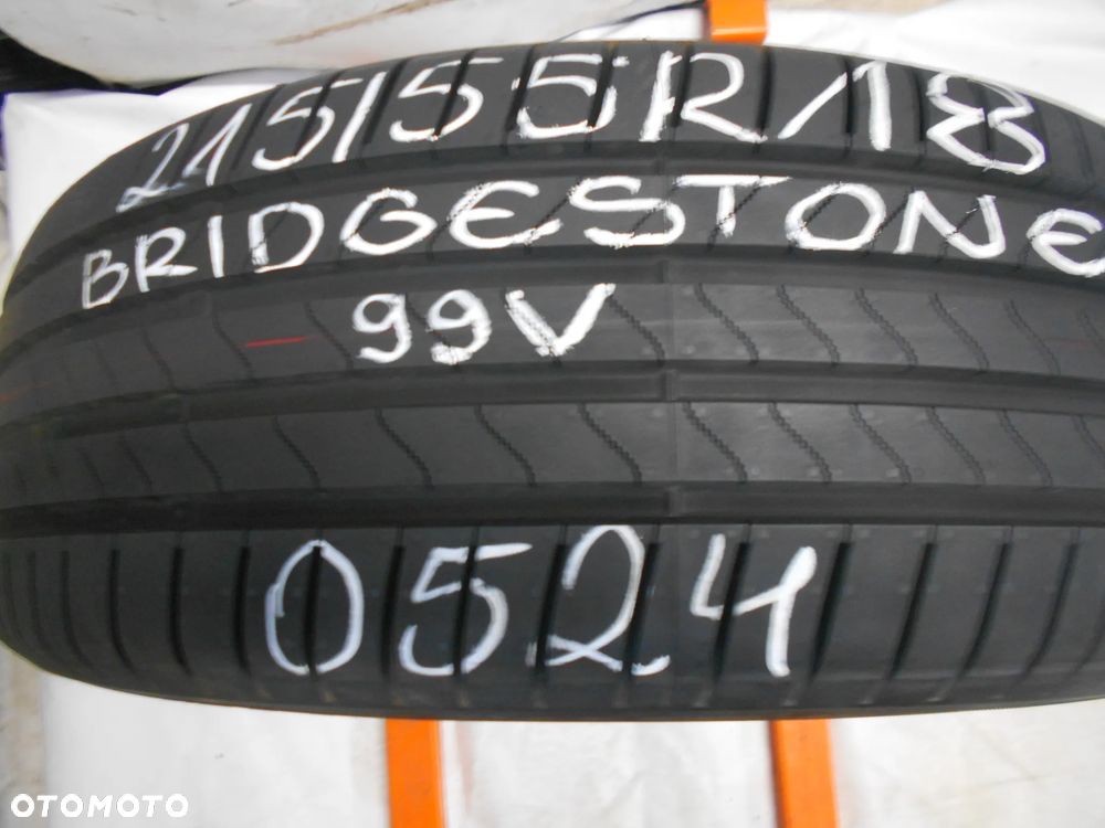 OPONA POJEDYNKA 215/55R18 BRIDGESTONE TURANZA 6 DOT 0524 8MM - 1