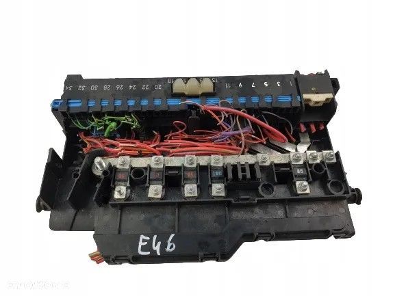 BMW E83 E46 POKRYWA SKRZYNKA BEZPIECZNIKÓW 8387153 - 1
