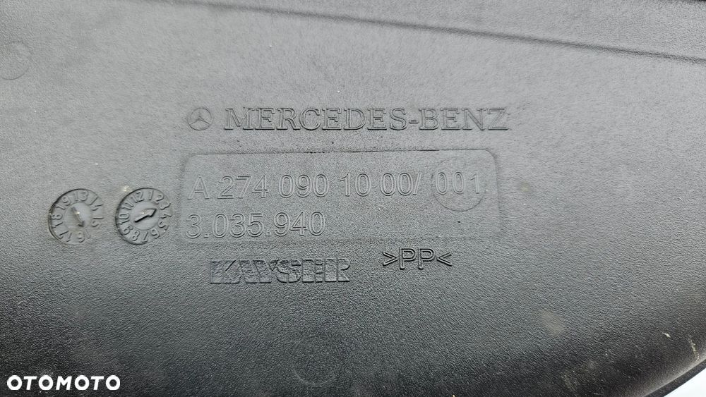 Mercedes C Klasa W205 180 200 1.8 2.0 CGI Dolot powietrza Rura Kierownica Wlot powietrza A2740901000 - 4