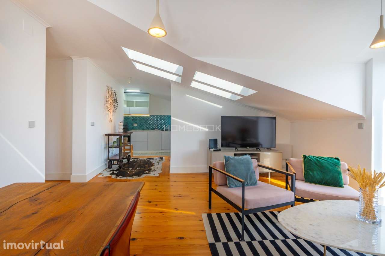 A 3 minutos a pé da Avenida da Liberdade T2 Mobilado - Grande imagem: 5/28