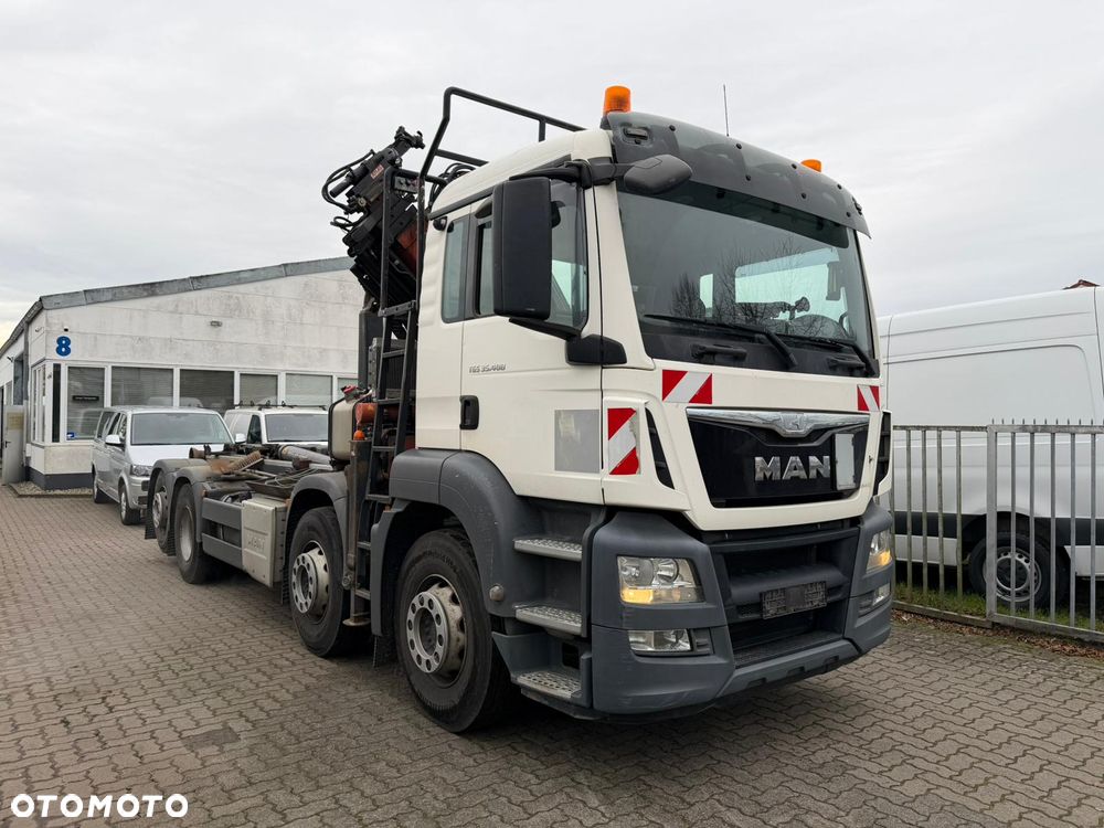 MAN TGS. 35.400 8X2 MEILLER HAK, ATLAS HDS EURO 6 z DE - 1