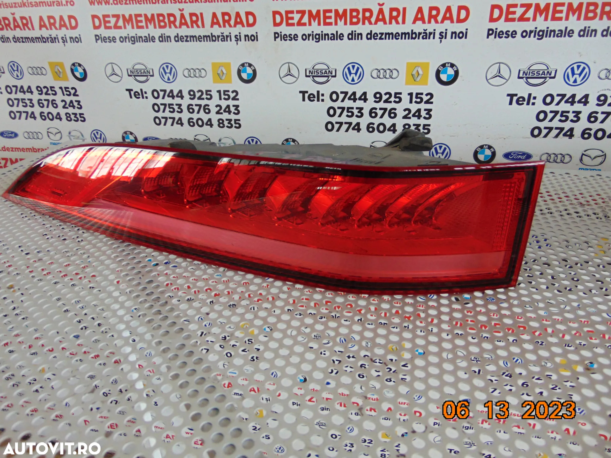 Stop Jaguar F Pace Stopuri stanga dreapta exterior caroserie lampa tripla led x761 dezmembrez - 4