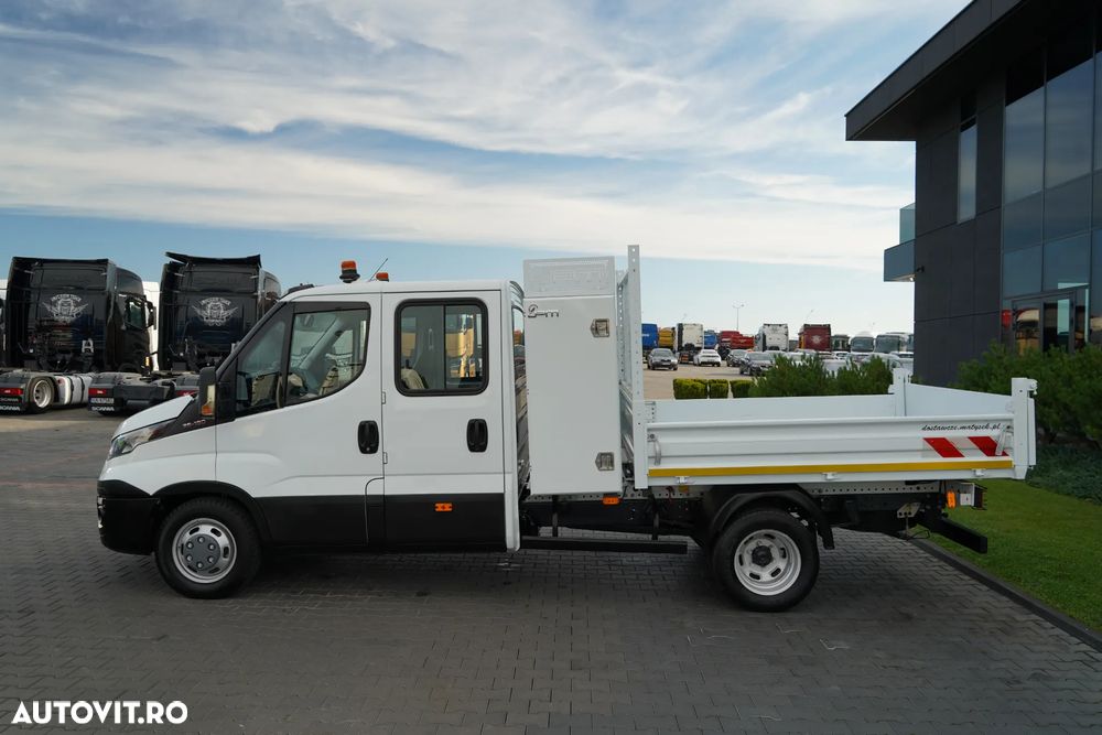 Iveco DAILY 35-180 / BASCULĂ DIN ALUMINIU / CU 6 LOCURI / DOUĂ / MANUALĂ / IMPORTATĂ - 17