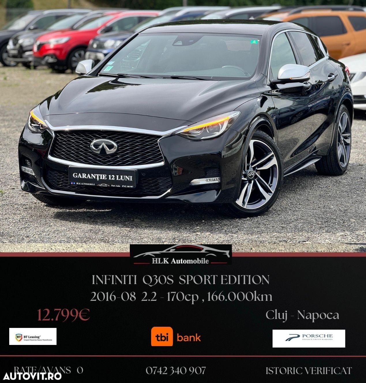 Infiniti Q30 2.2d DCT Sport City Black - 1