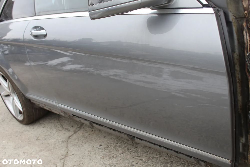 Drzwi prawe lewe stan BDB OE Mercedes W216 C216 Lift C792 gr. lakieru 120 mikron - 11